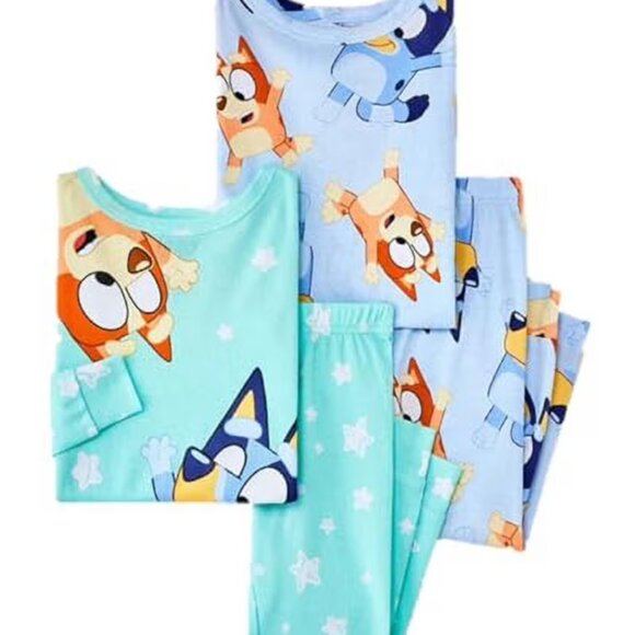 NEW Disney Bluey 2pc Snug Fit Cotton Pajama Set- 2t - Picture 1 of 4